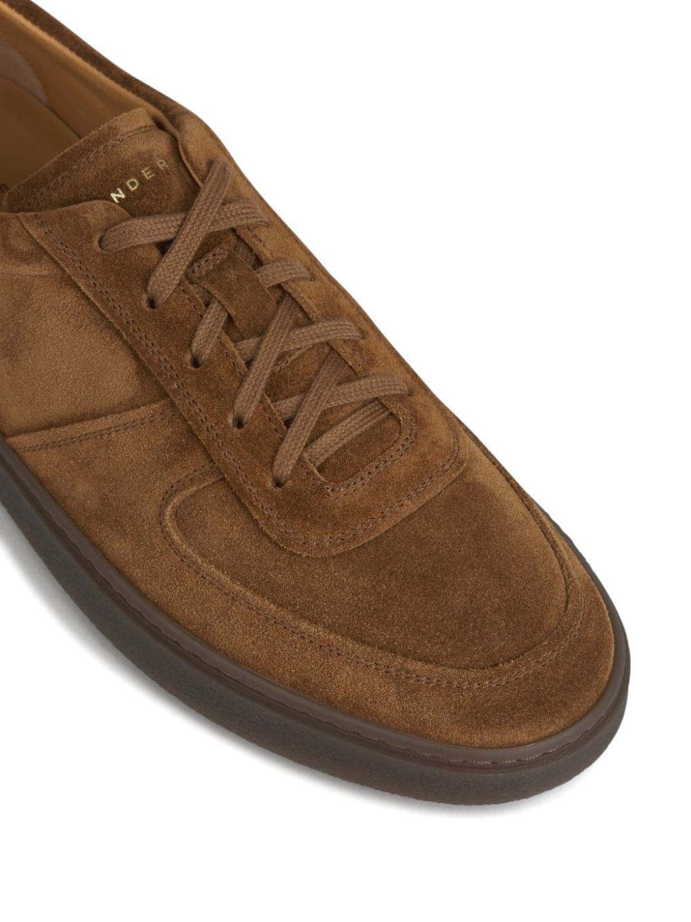 Henderson Baracco suede low-top sneakers Brown