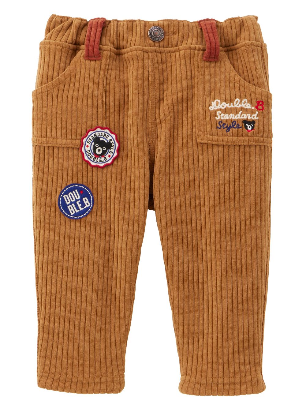 Miki House Double B trousers - Brown