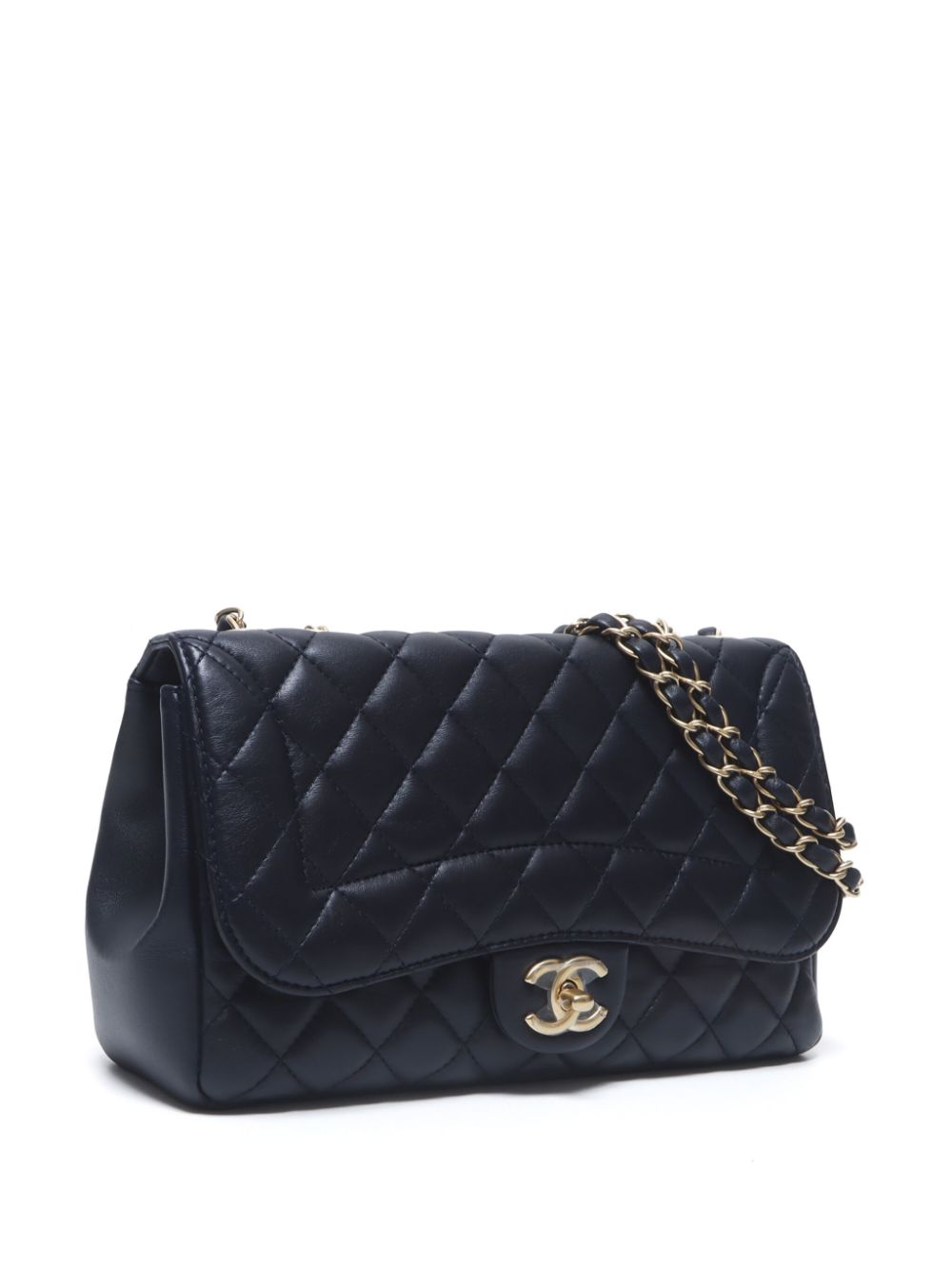 CHANEL 2015 CC turn-lock diamond-quilted shoulder bag Women