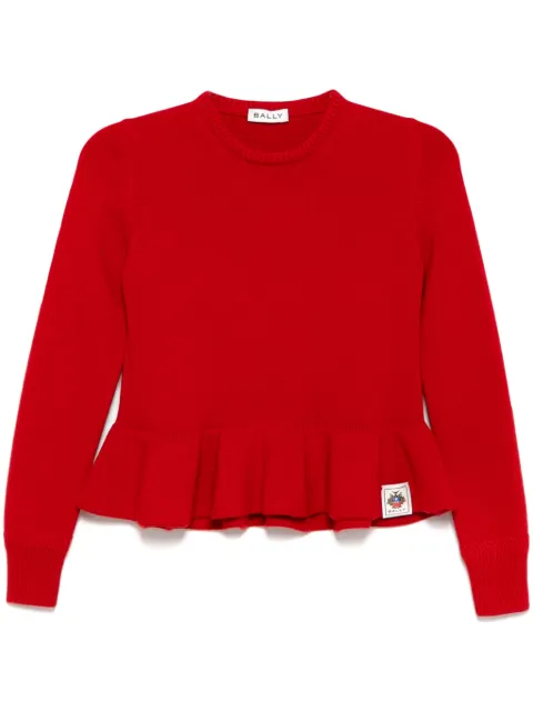 Bally crew-neck jumper