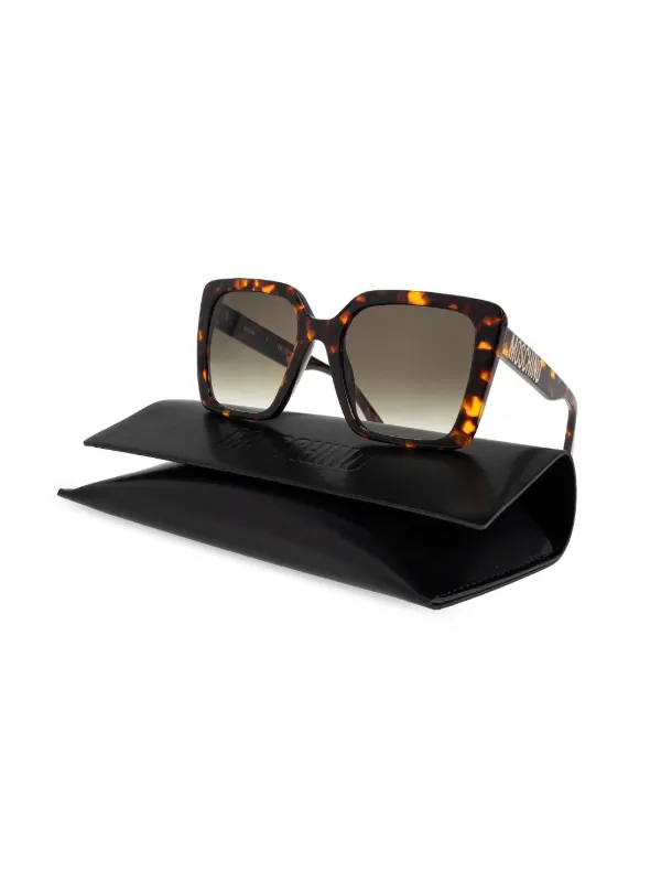Moschino ★オーバーサイズフレーム サングラス Moschino Eyewear オーバーサイズフレーム サングラス