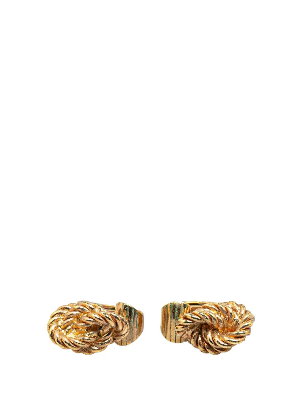 20th Century Gold Plated Clip on costume earrings