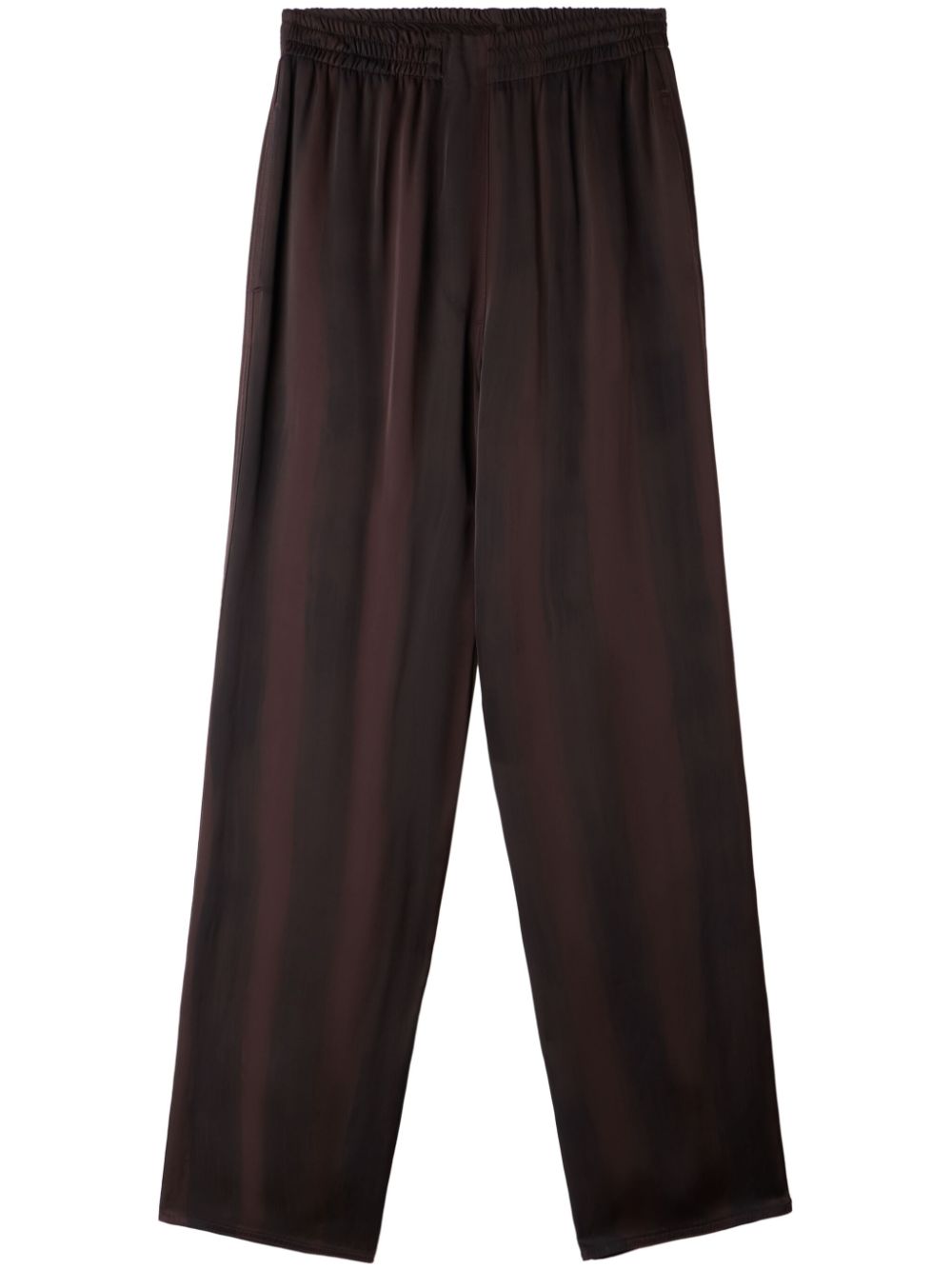 elasticated-waistband trousers