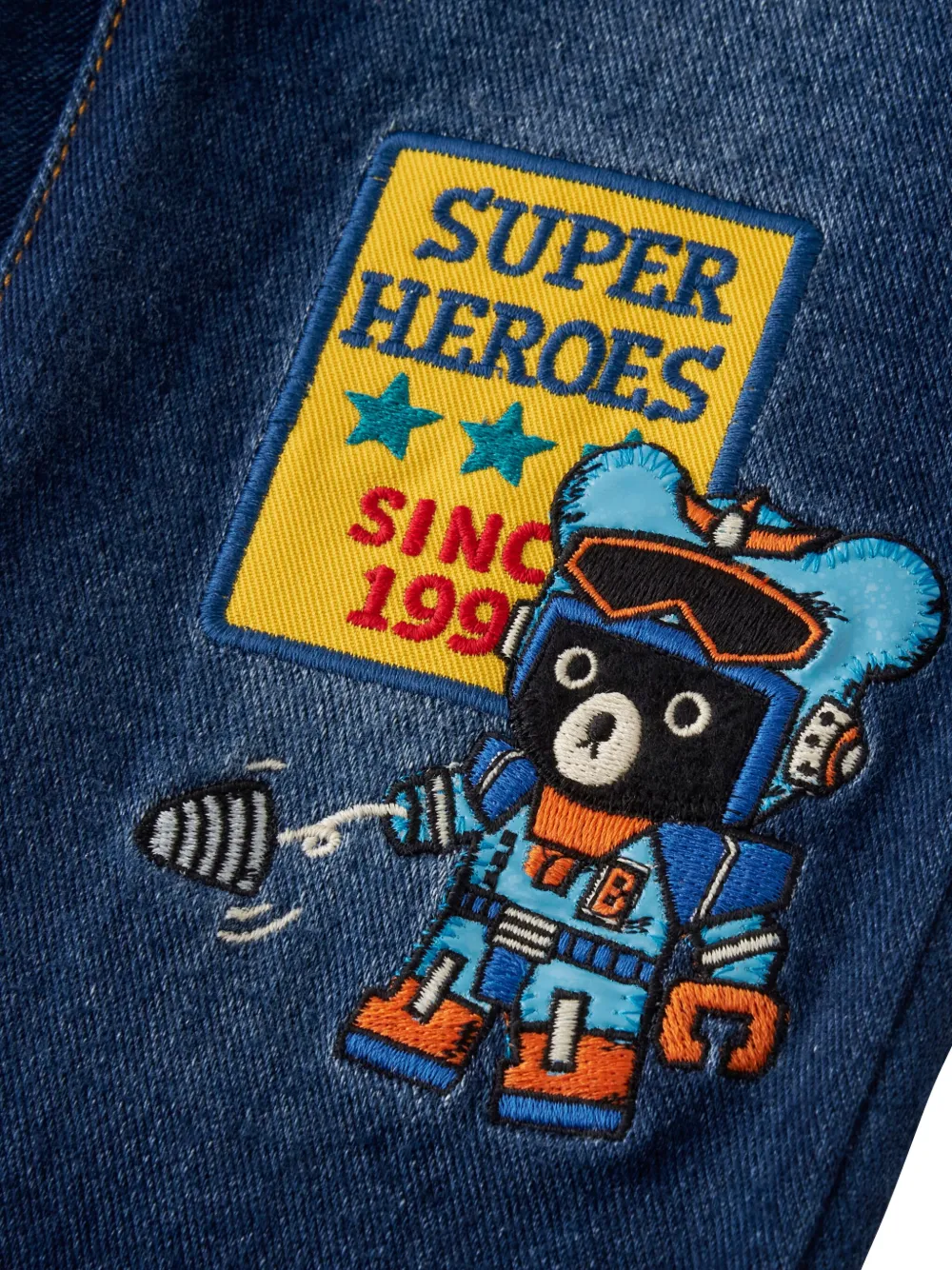 Miki House Double B Jeans In Blue