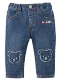 Miki House stretch denim jeans - Blue