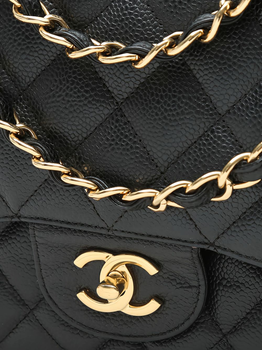 CHANEL 2012 DOUBLE FLAP SHOULDER BAG