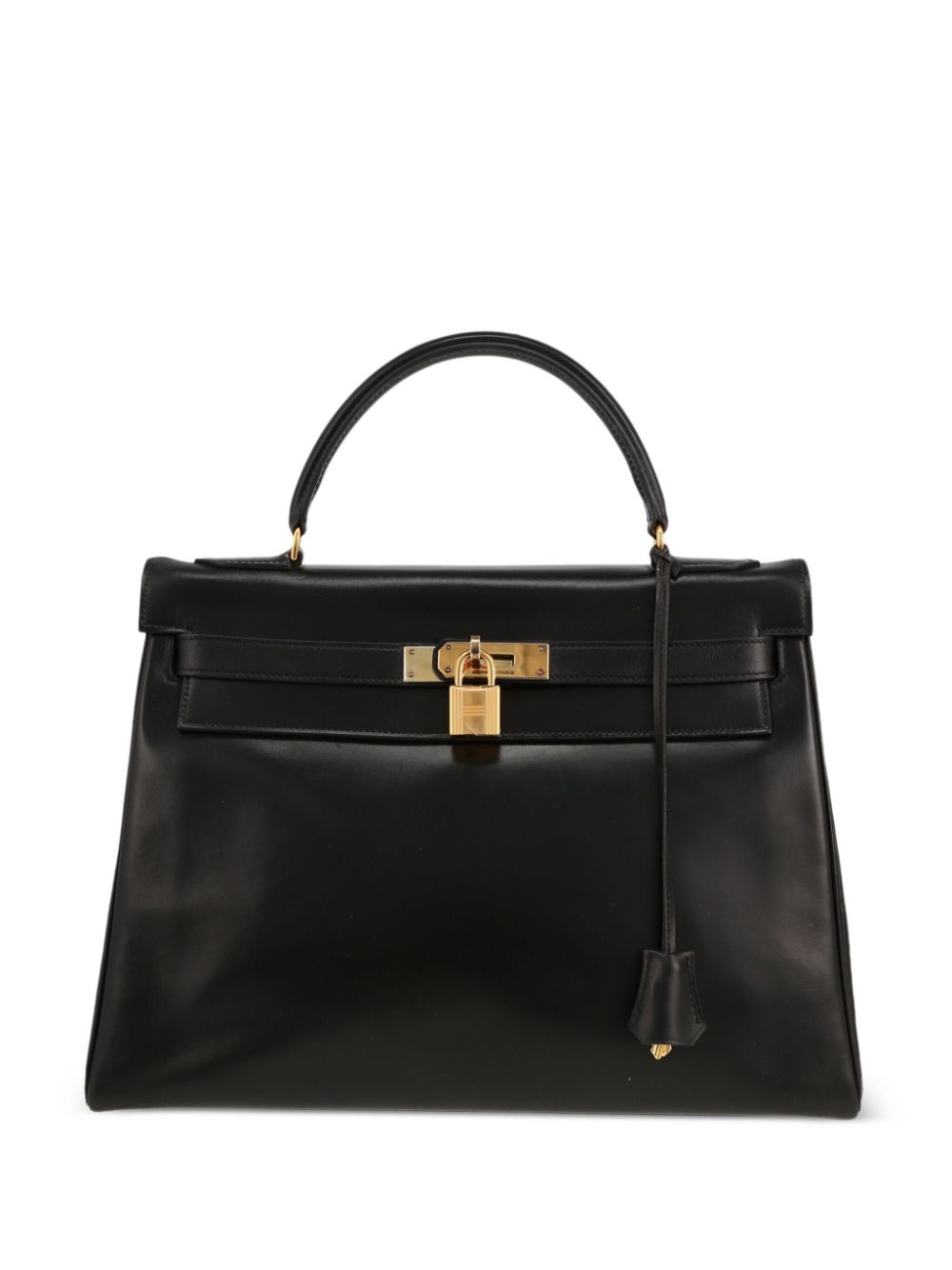 Hermès Pre-Owned 1980 Kelly 32 two-way handbag - Black