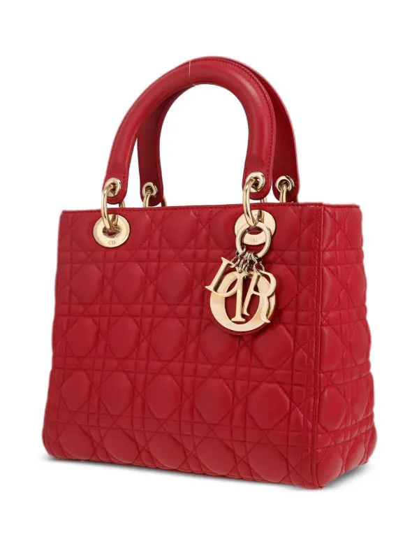 Dior] (ディオール) レディディオール ミディアム カナージュ カバン