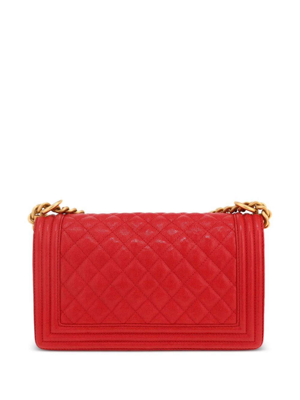 CHANEL Pre-Owned 2019 Boy Chanel schoudertas - Rood