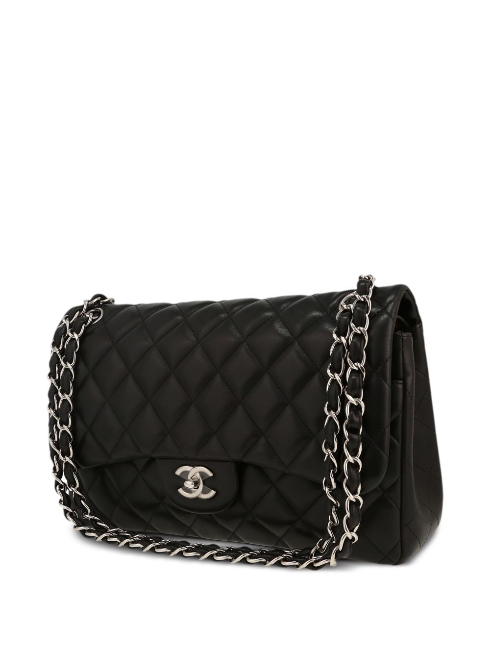 Affordable HOT SALE CHANEL 2011 Jumbo Double Flap shoulder bag Women