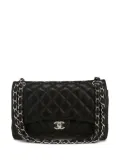 CHANEL Pre-Owned 2011 Jumbo Double Flap shoulder bag - Black