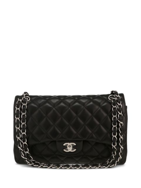 HOT SALE CHANEL 2011 Jumbo Double Flap shoulder bag Women