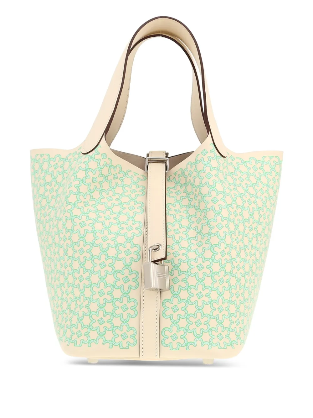 Hermès Pre-Owned 2022 mini Picotin Lock tote bag | Green | Image 1