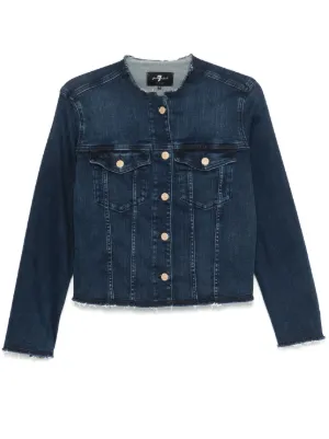 7 for all mankind denim jacket hotsell