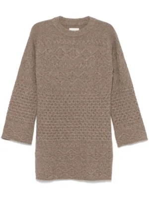 ENTIRE STUDIOS Longsleeve Mini Dress | Green | FARFETCH