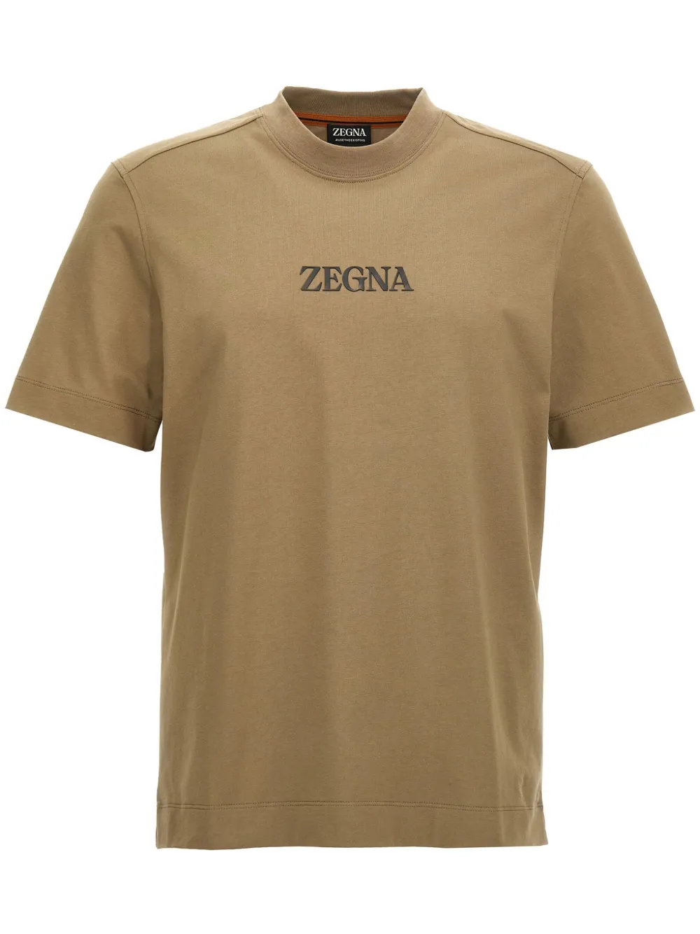 Zegna playera con logo estampado | marrón | Image 1