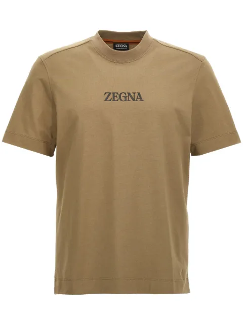 Zegna logo-print T-shirt