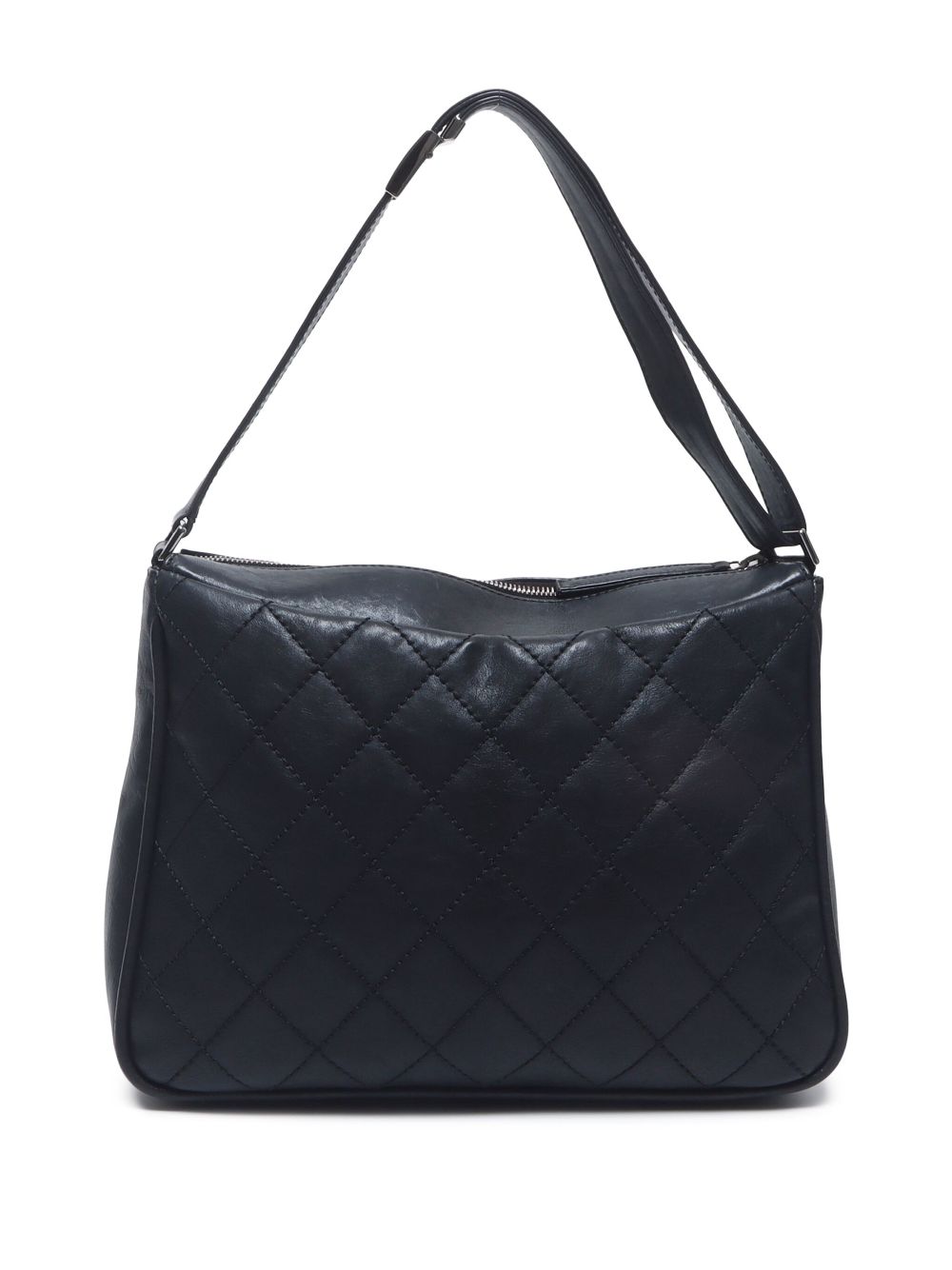 Affordable HOT SALE CHANEL 2005-2006 CC diamond-quilted shoulder bag Women