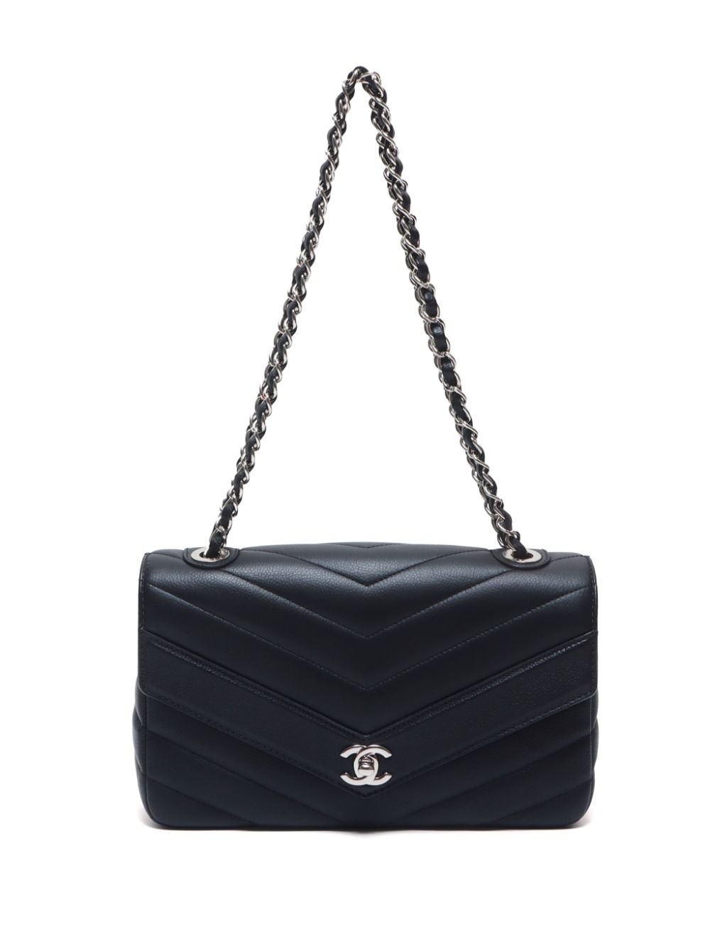 CHANEL 2016-2017 chevron-quilting flap shoulder bag Women