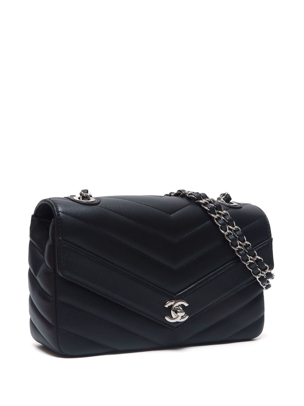 CHANEL 2016-2017 chevron-quilting flap shoulder bag Women