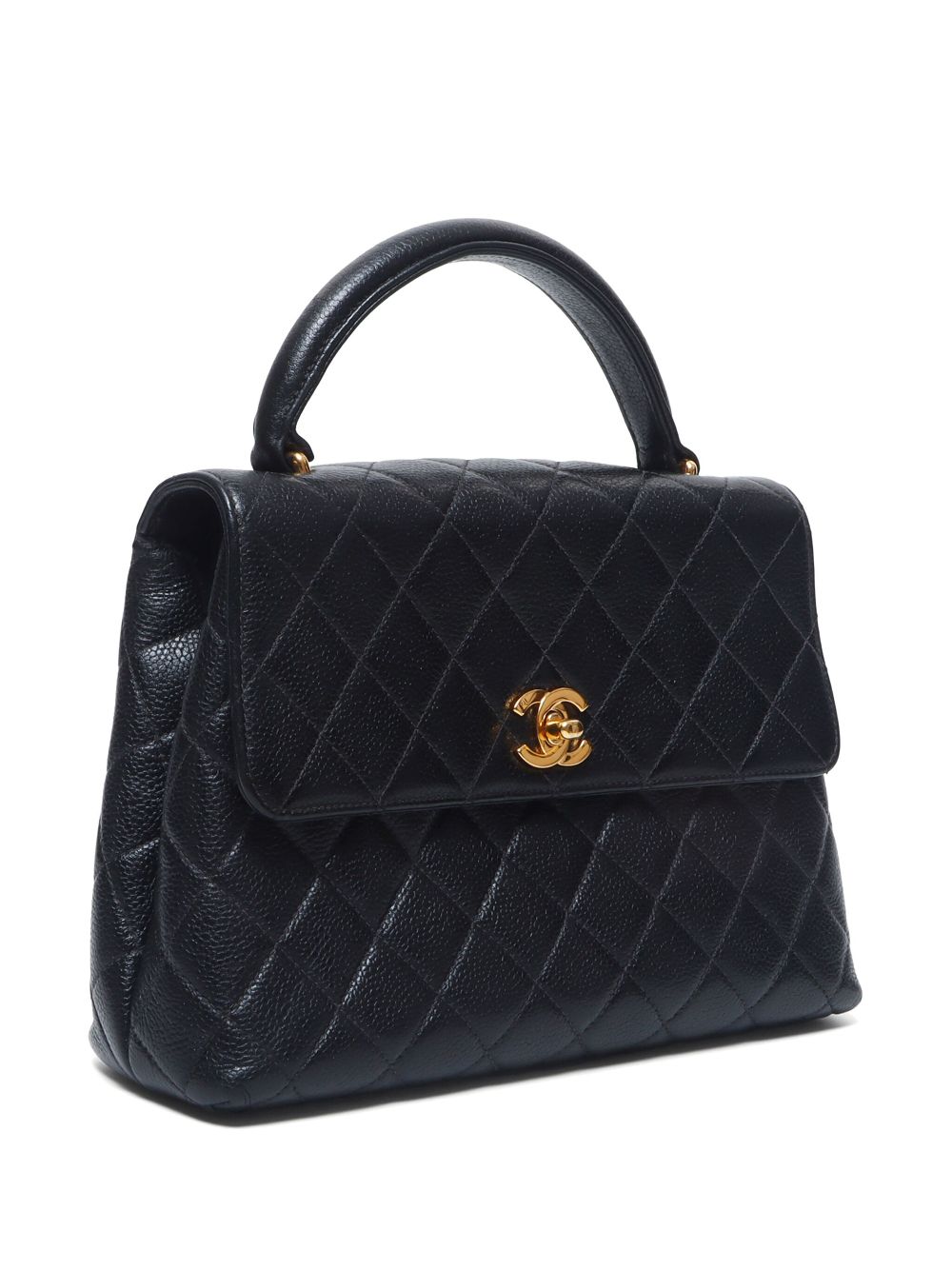 Affordable HOT SALE CHANEL 1994-1999 CC diamond-quilted handbag Women