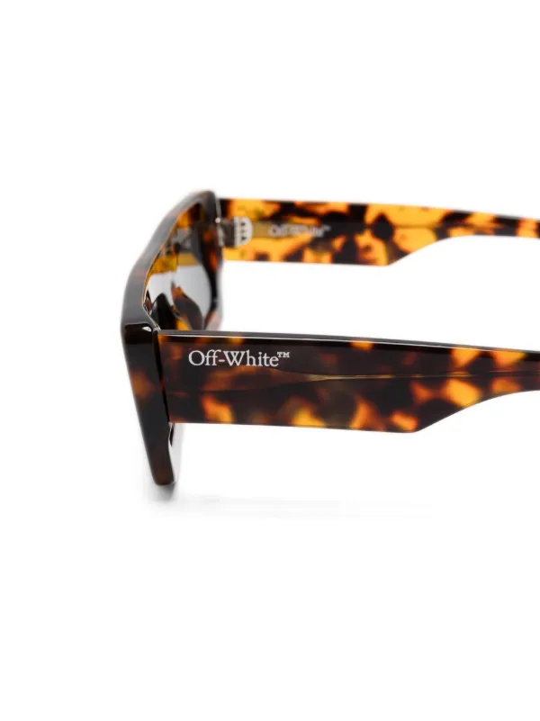 Off-White Eyewear Ontario Sunglasses | Brown | FARFETCH ID