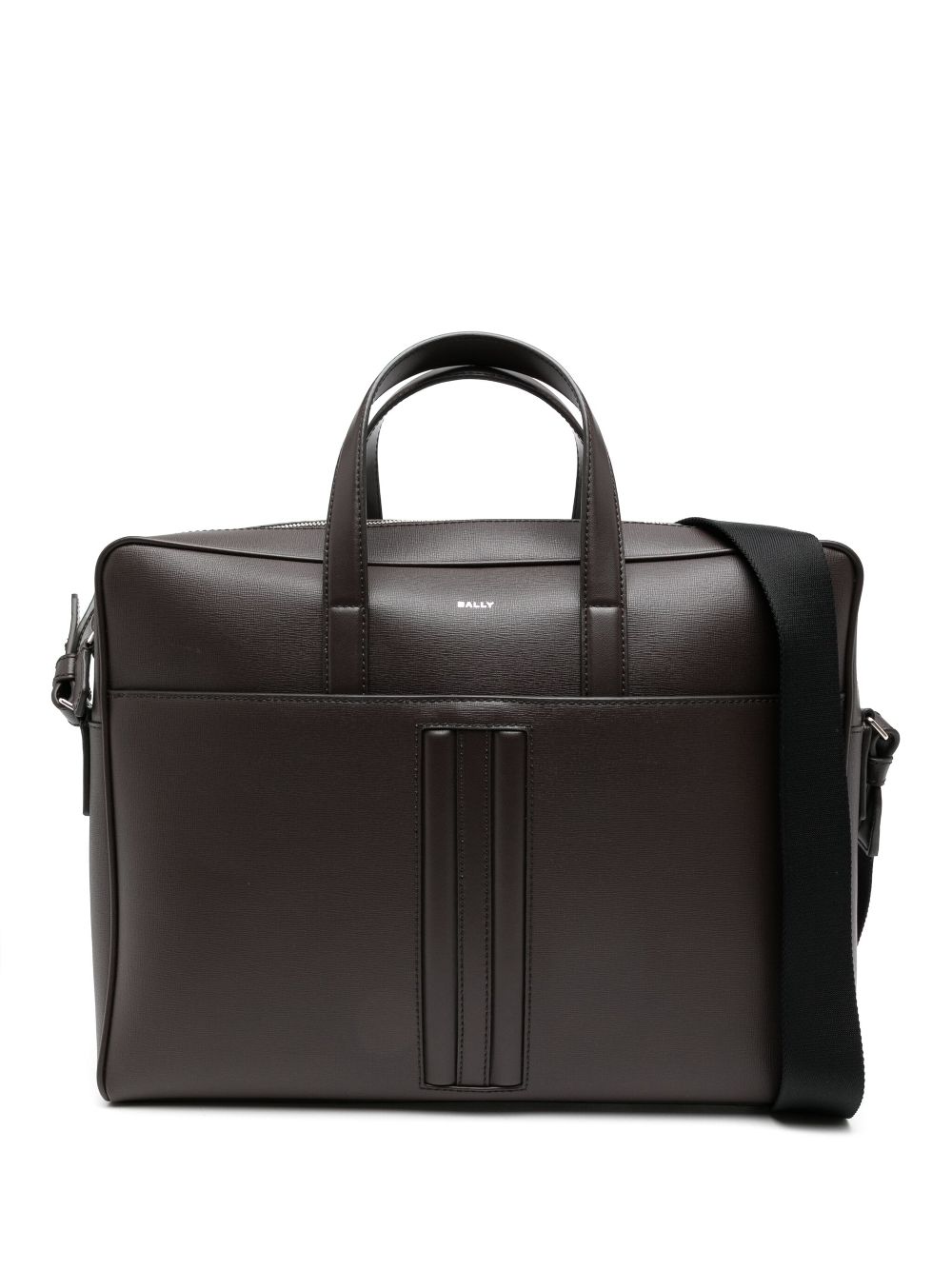 Bally leather laptop bag - Brown