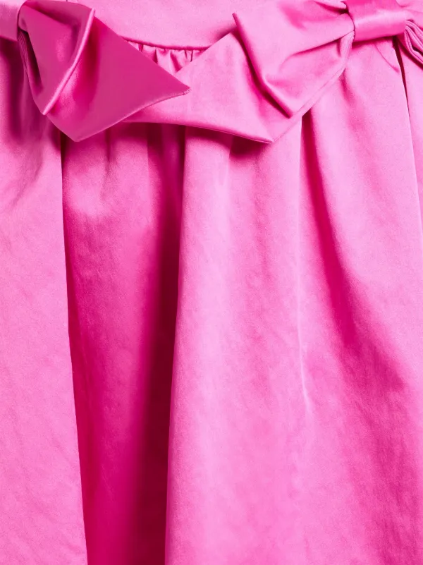 Loveshackfancy Bow Mini Dress - Pink