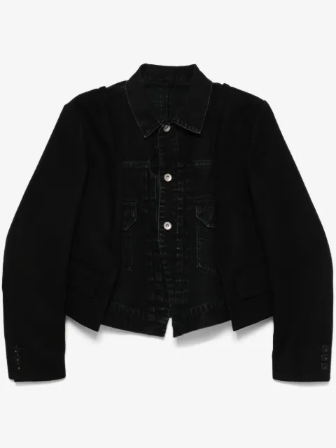 sacai panelled jacket