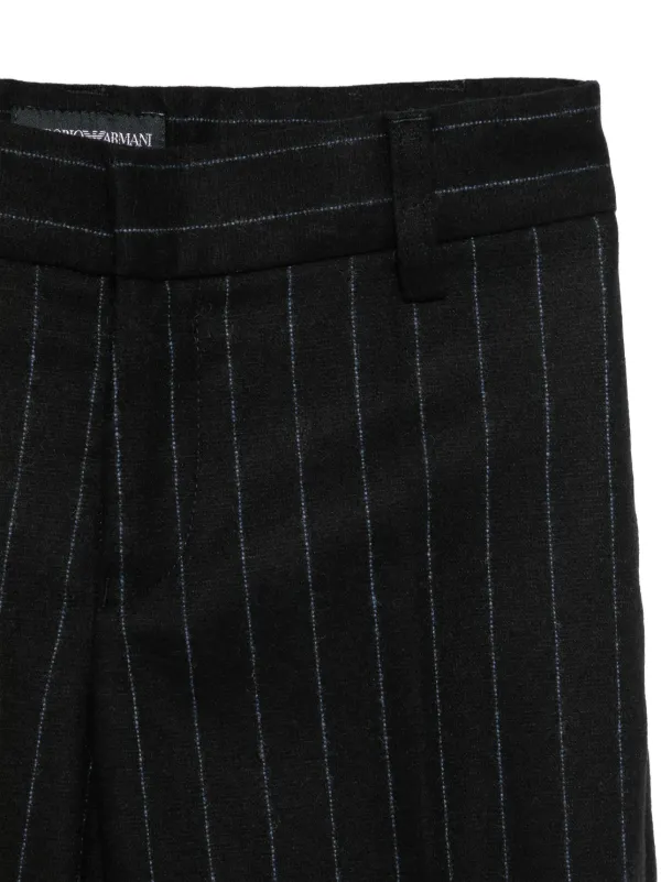 EMPORIO ARMANI ストライプスーツ Emporio Armani Kids ストライプ スーツ | ブルー | FARFETCH JP