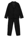 Emporio Armani Kids pinstriped suit - Blue