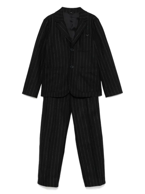 Emporio Armani Kids Terno risca de giz