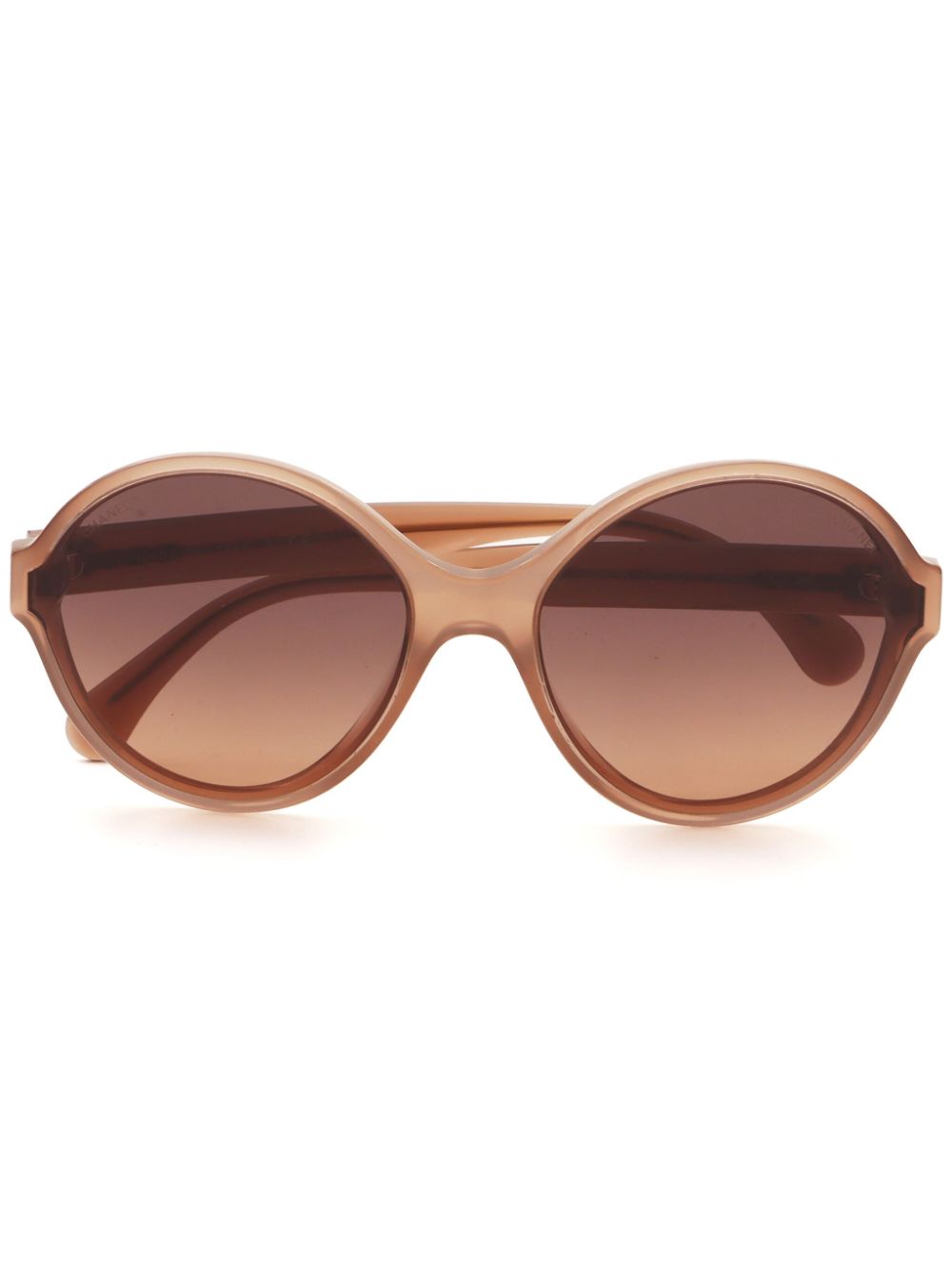 CHANEL 2000s round-frame sunglasses Women