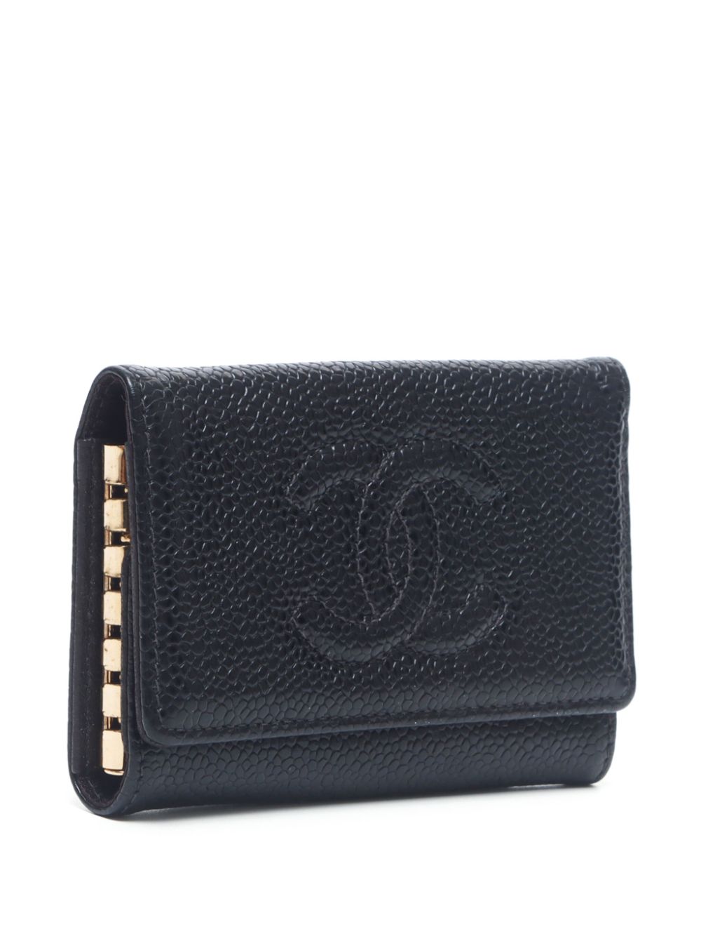 Affordable HOT SALE CHANEL 2000-2001 CC keycase Women