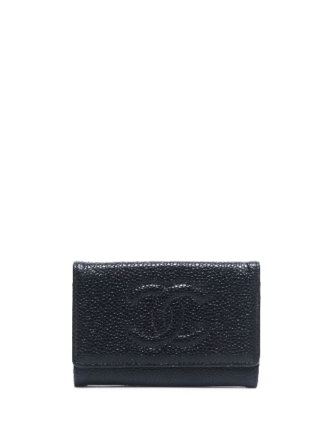 Affordable HOT SALE CHANEL 2000-2001 CC keycase Women