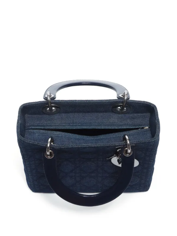 R*U様 クリスチャン・ディオール 2WAYバッグ レディディオール Christian Dior Pre-Owned レディ ディオール 2way バッグ S | ブルー