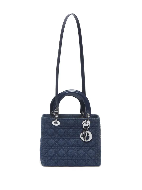 Navy dior bag on sale