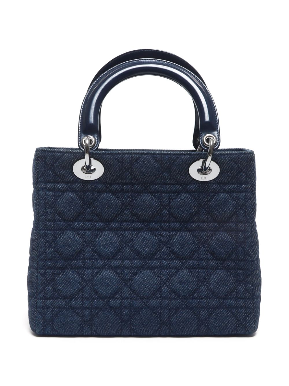 Christian Dior Pre-Owned 2000s Lady Dior two-way bag - Blauw