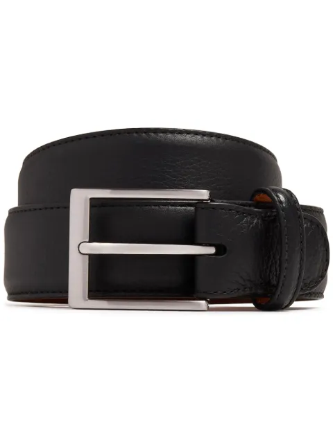 Magnanni leather belt 