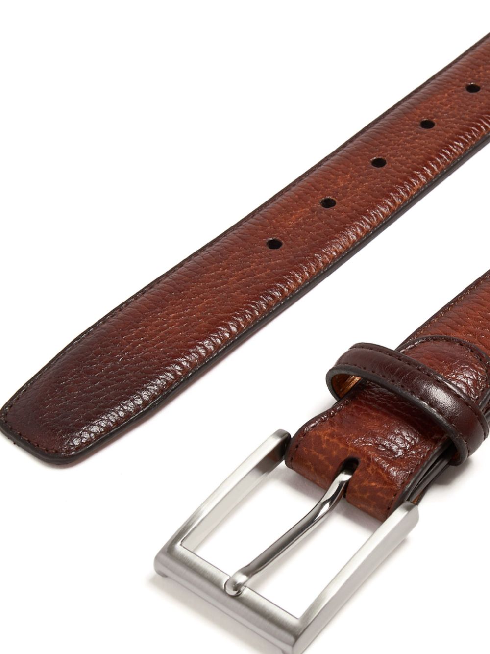 Magnanni Leren riem - Bruin