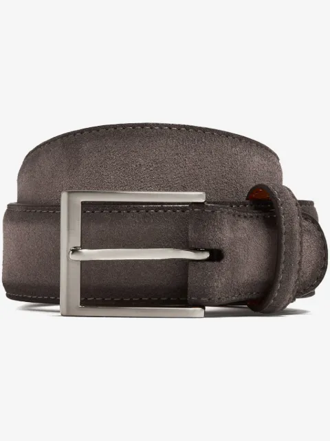 Magnanni suede belt 