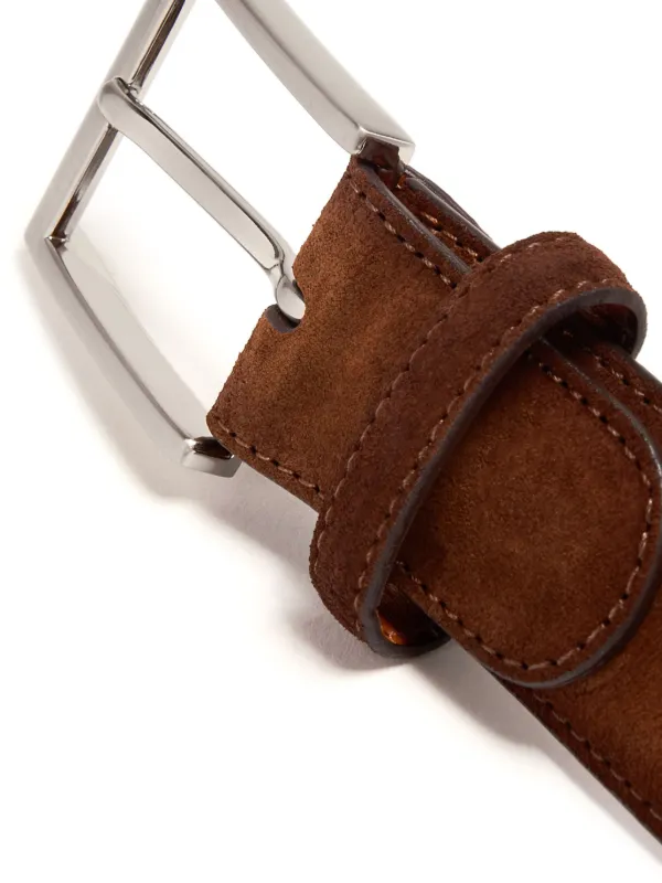 E06722 新品 MAGNANNI レザーベルト：FREE ブラウン - メルカリ