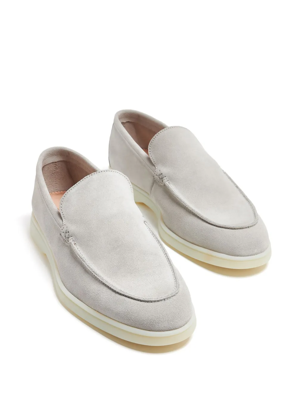 Forsa suede loafers - Grijs