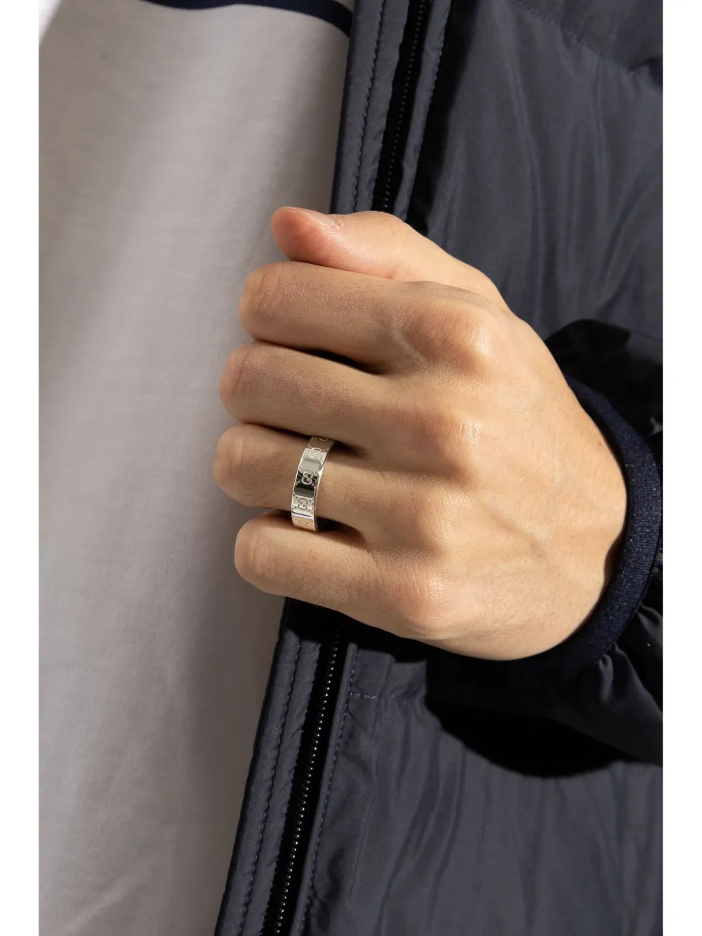 GUCCI SIGNATURE GG STERLINGSILBERRING