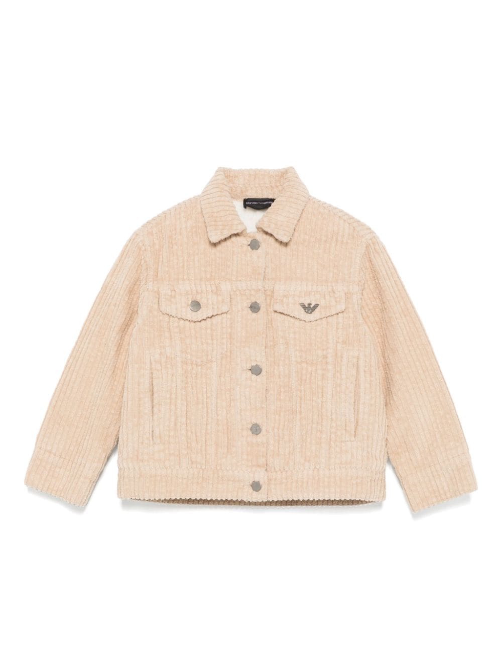 Emporio Ar i Kids Ribfluwelen jack Beige