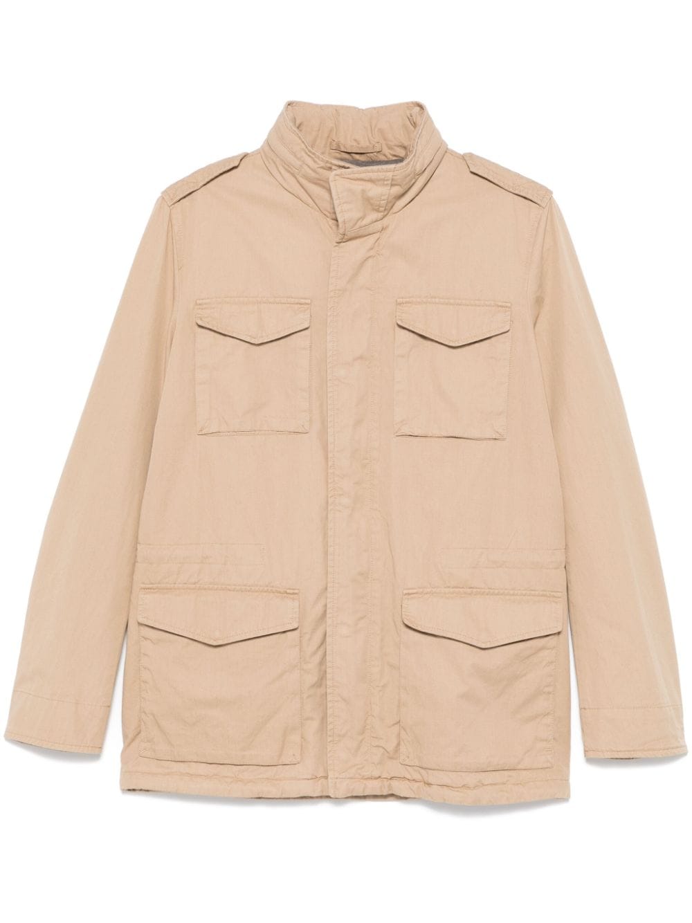 Shop Herno Tigri Jacket In Neutrals