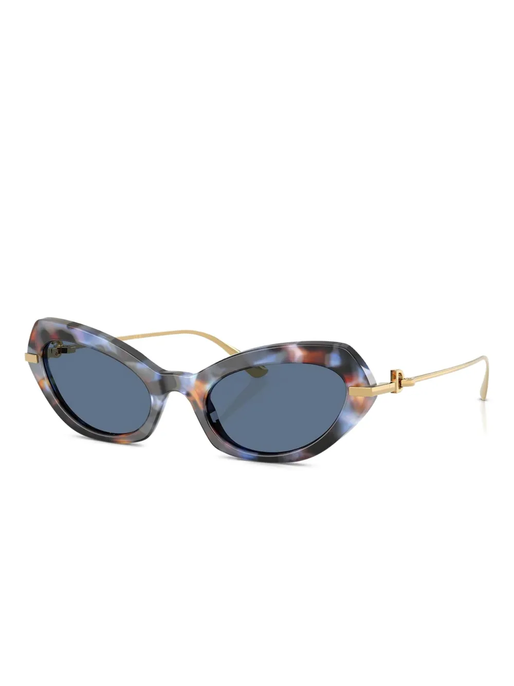 Dolce & Gabbana Eyewear Zonnebril met cat-eye montuur - Blauw