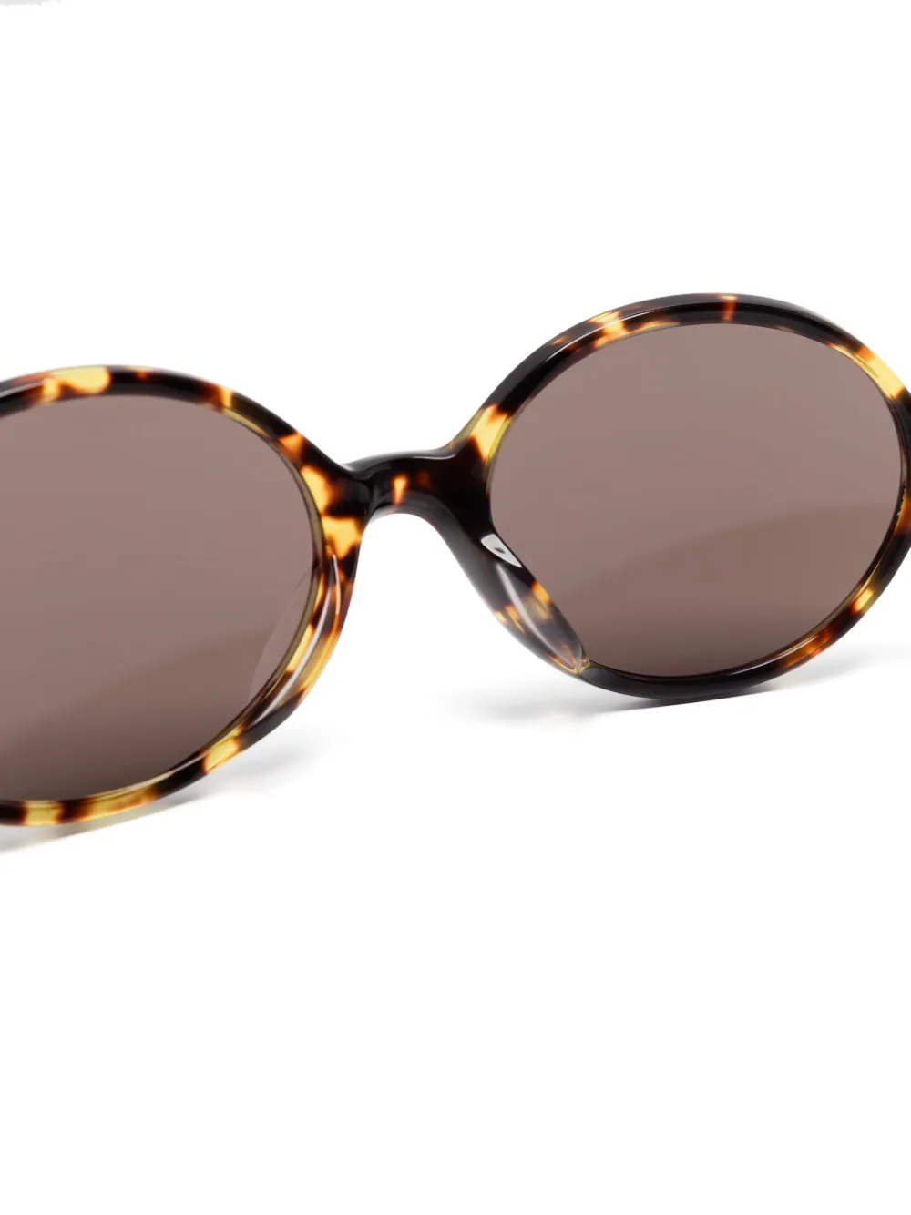 Oliver Peoples Khaite zonnebril Bruin