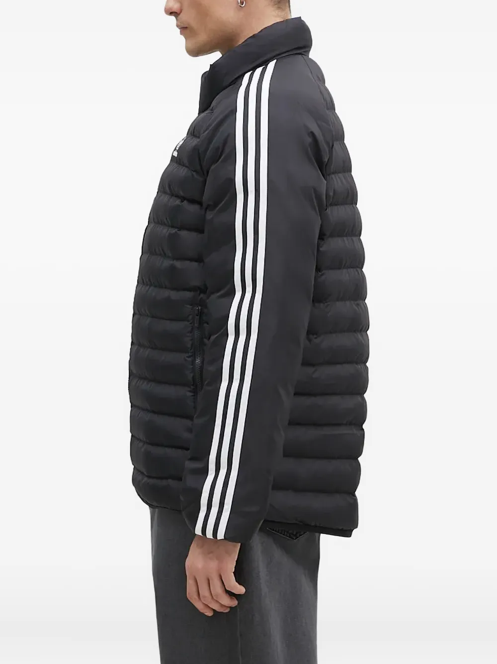 adidas three-stripe detail padded jacket | Down Jackets | Image 2