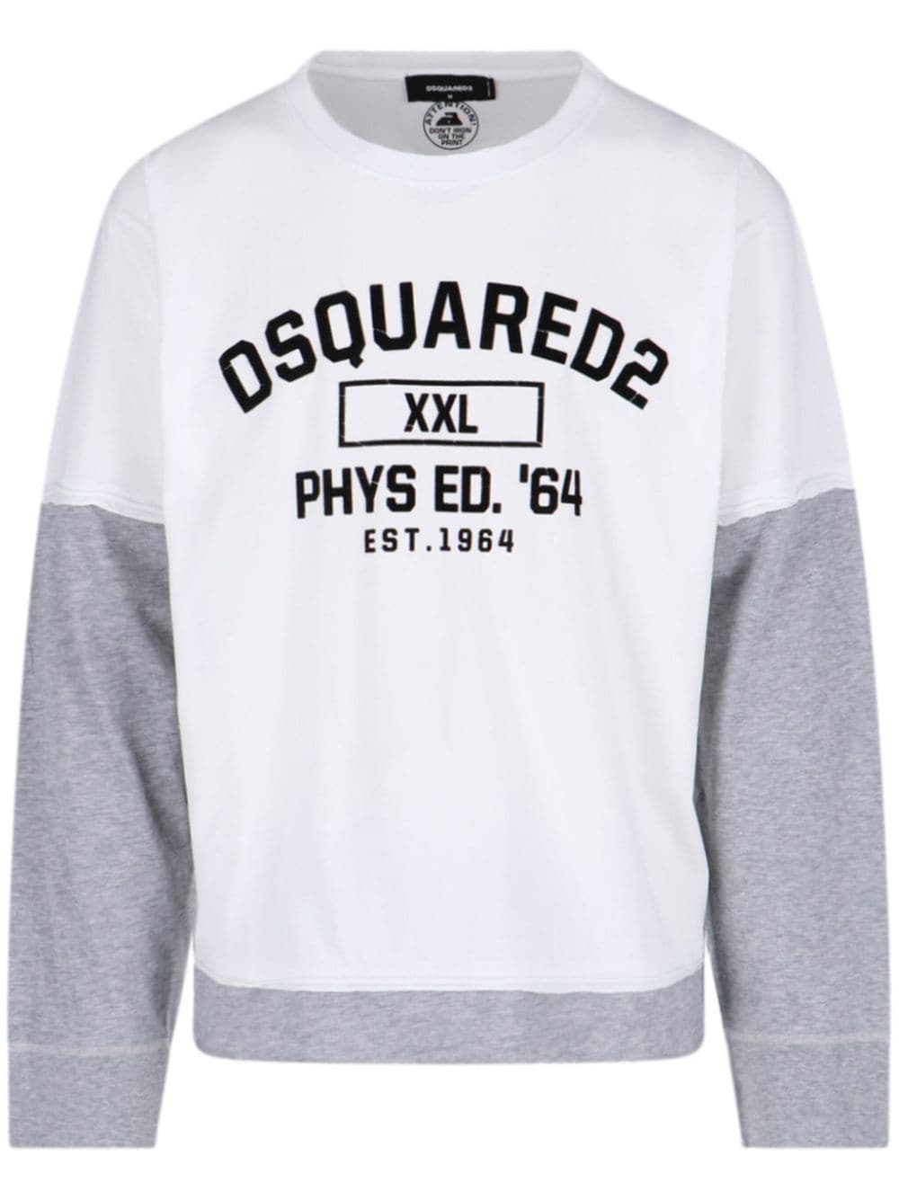 DSQUARED2 layered long sleeve t-shirt Wit